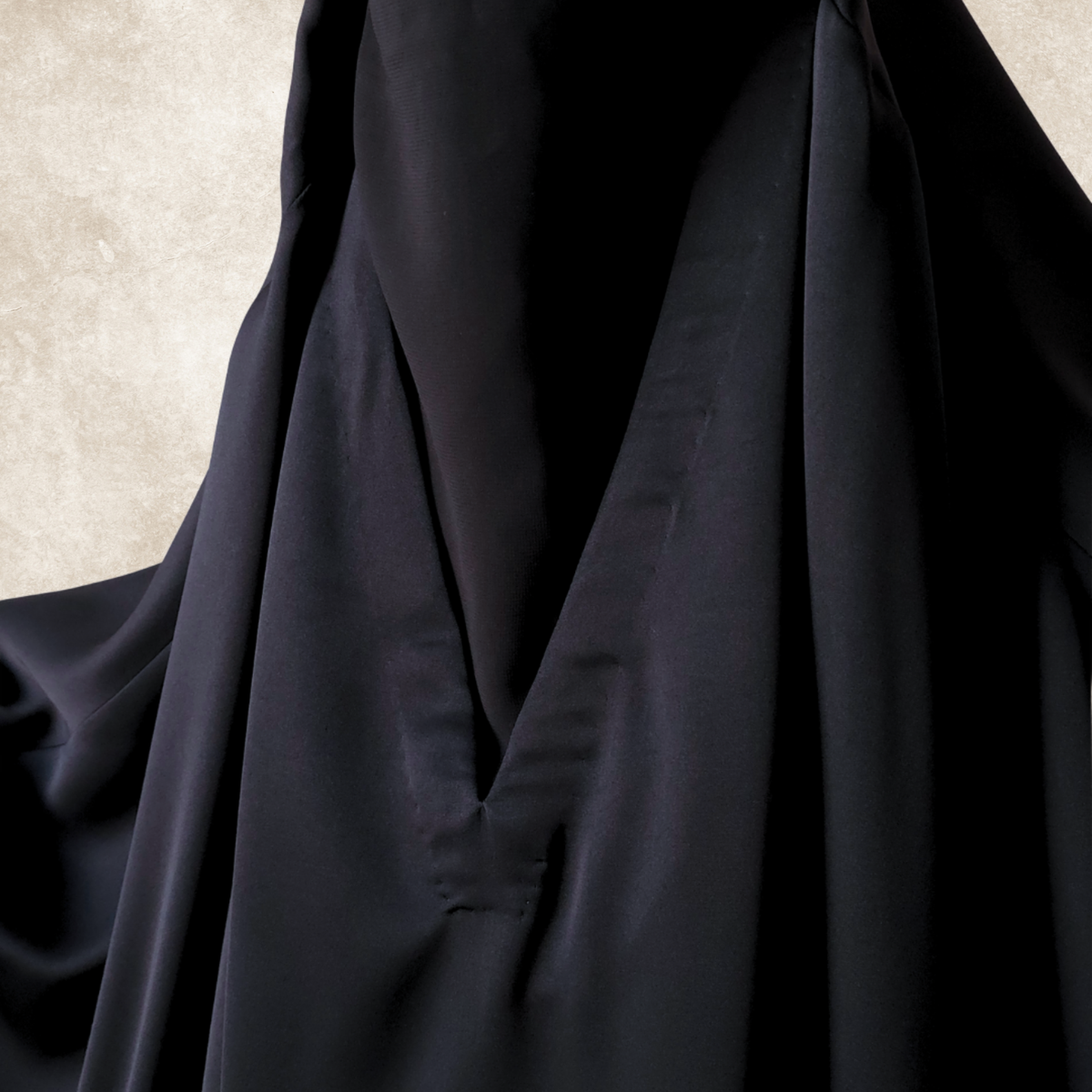 SAUDI V-NECK KHIMAR CAPE PREMIUM NIDA