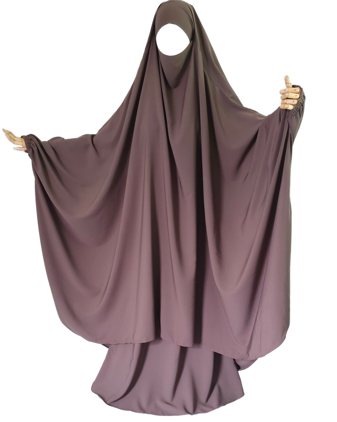 BIG WIDE 2 PIECE JILBAB TAUPE