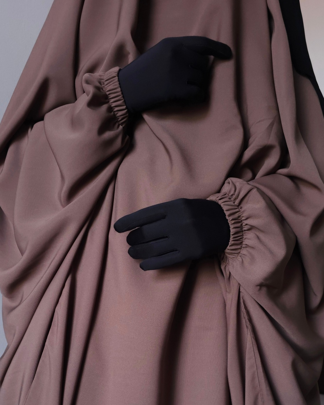 BIG WIDE 2 PIECE JILBAB TAUPE