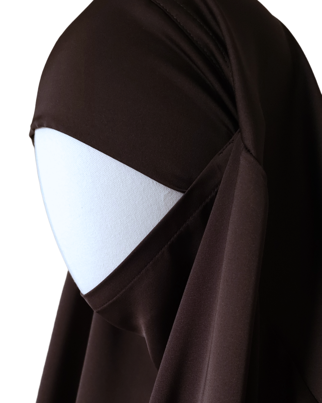 KHIMAR SOTRA - ROUND, EXTRA WIDE, NIDA - DARK BROWN