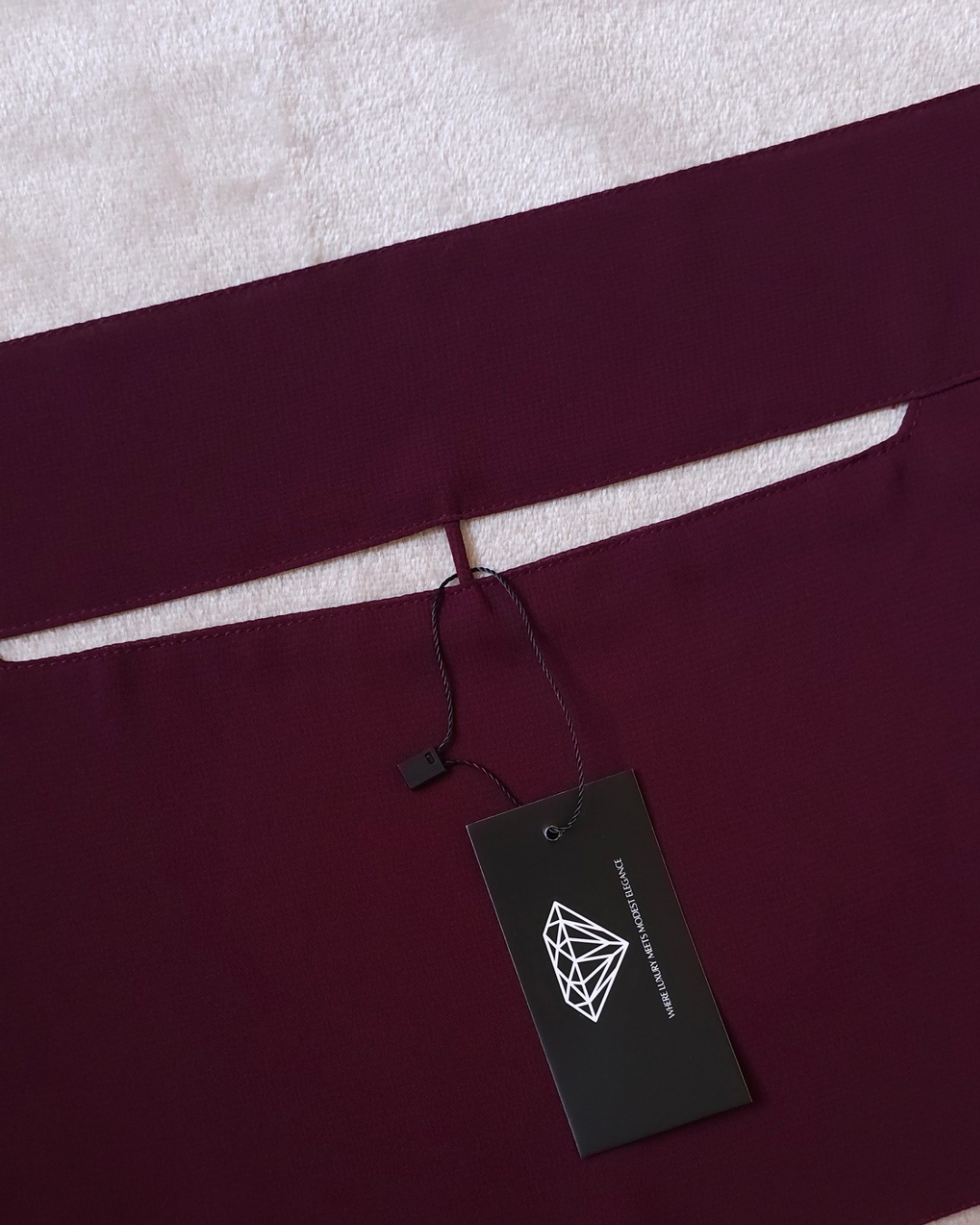 MEDIUM 1 LAYER NIQAB WITH NOSE STRING