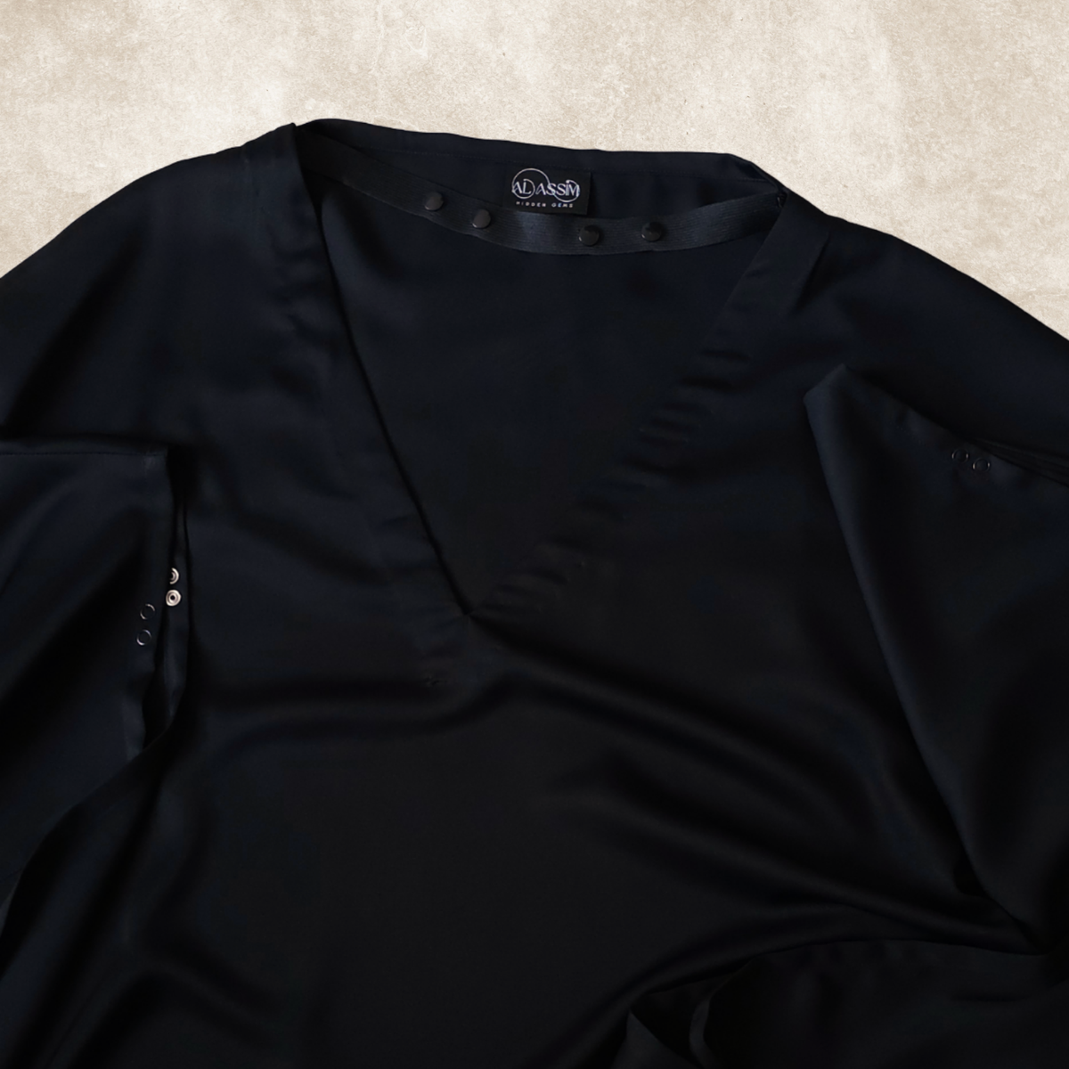 SAUDI V-NECK KHIMAR CAPE PREMIUM NIDA