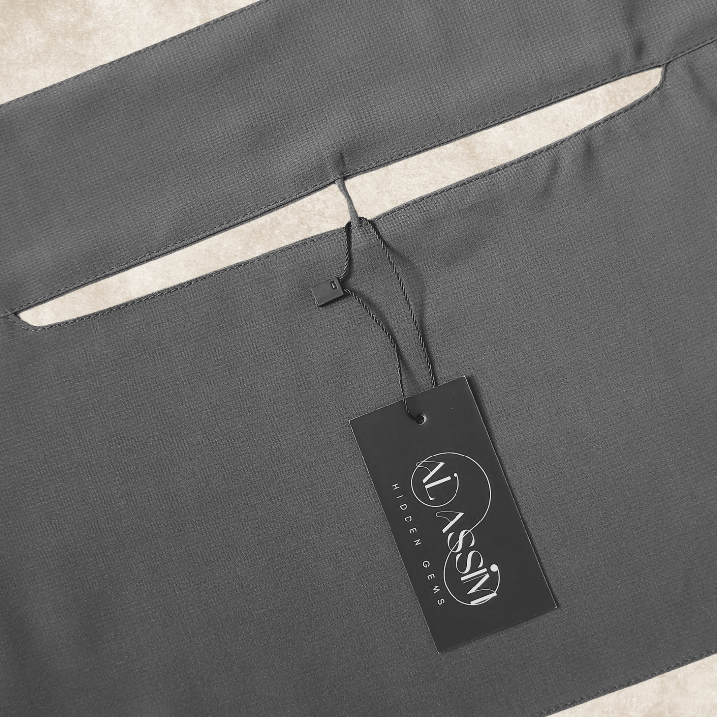MEDIUM 1 LAYER NIQAB WITH NOSE STRING