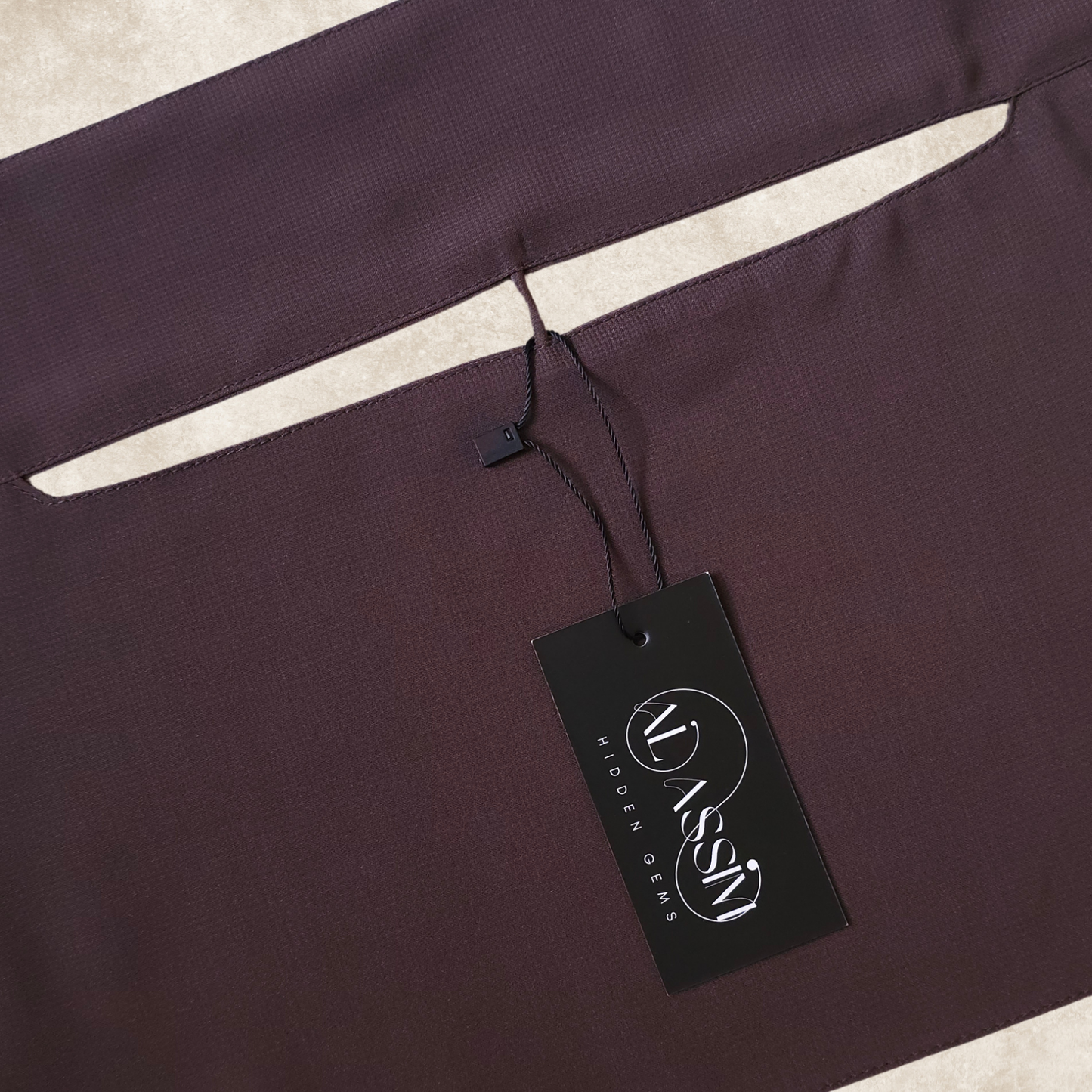 MEDIUM 1 LAYER NIQAB WITH NOSE STRING