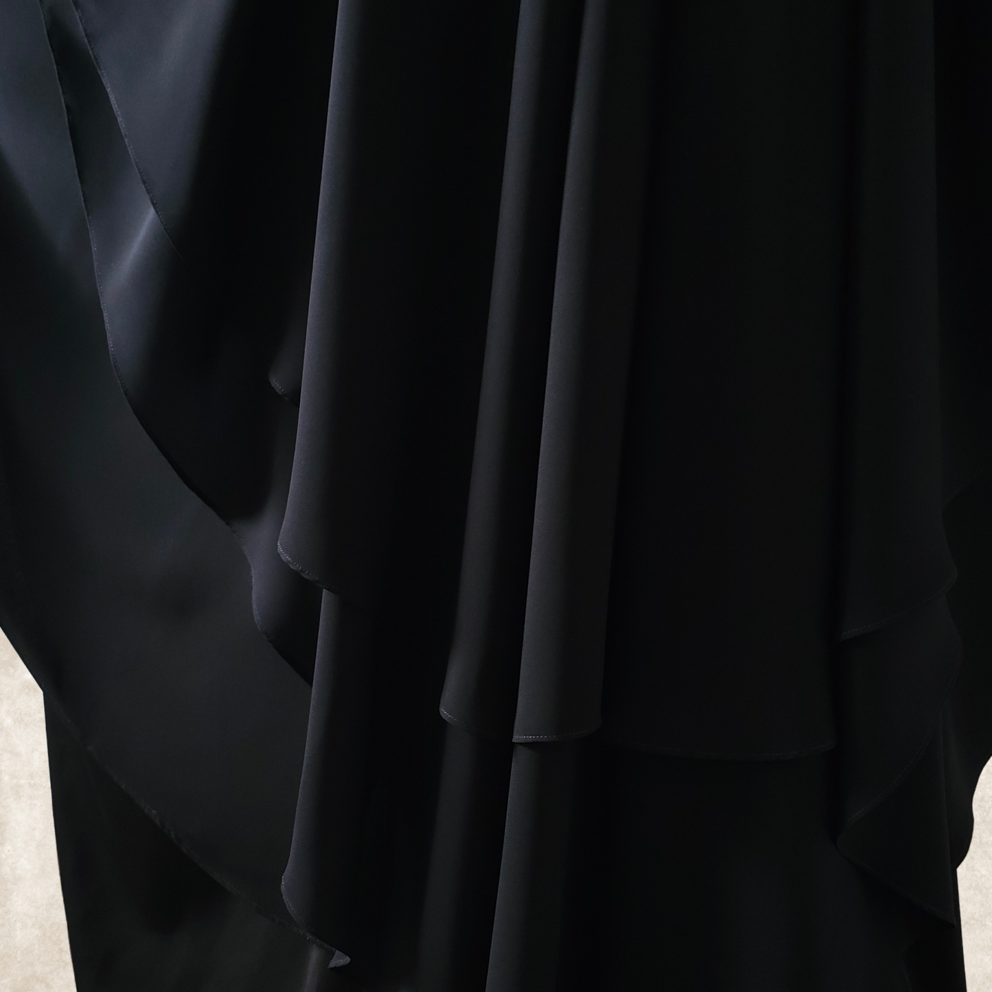 ASEELAH NIQAB - 3 LAYERS - NO PINCH & NOSE STRING - EYE FLAP