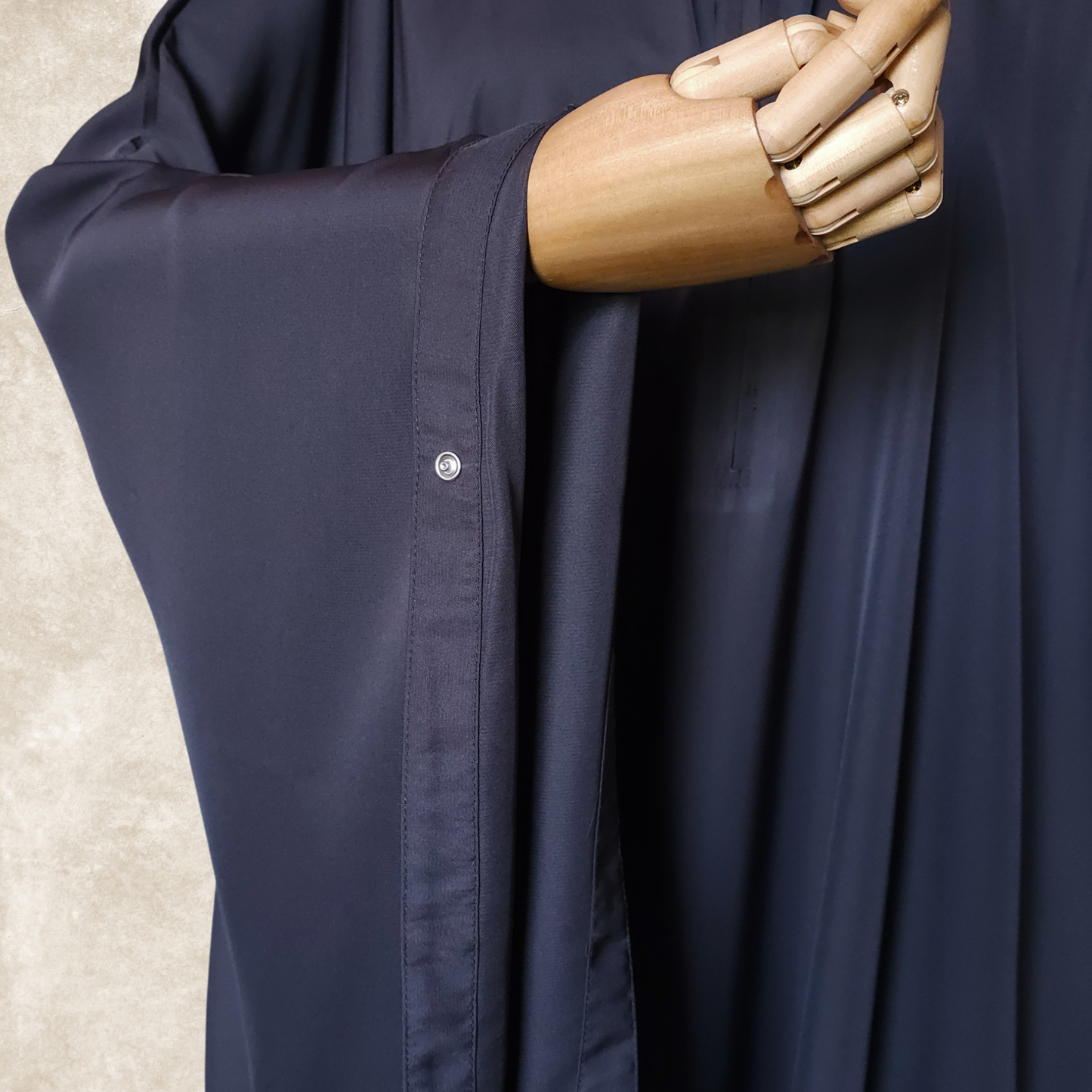ABAYA ERSANA - PREMIUM NIDA CHARCOAL