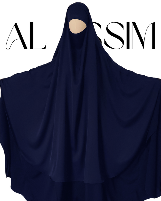 KHIMAR SOTRA - ROUND, EXTRA WIDE, NIDA - NAVY