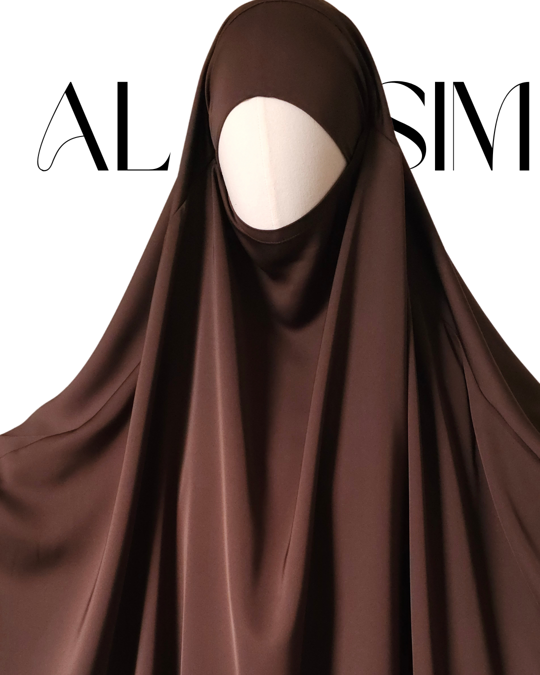 KHIMAR SOTRA - ROUND, EXTRA WIDE, NIDA - DARK TAUPE