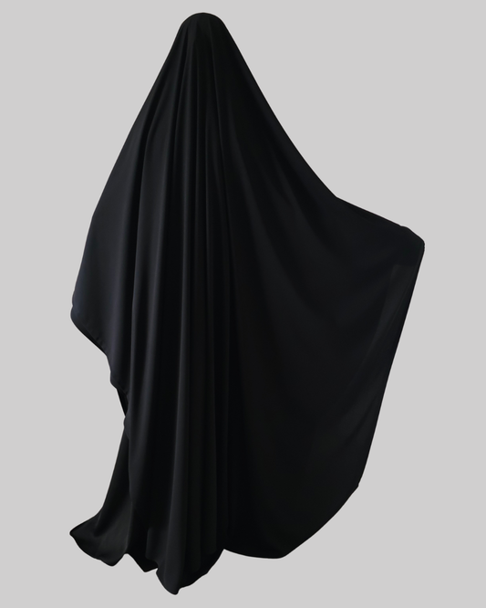 SAUDI V-NECK KHIMAR CAPE