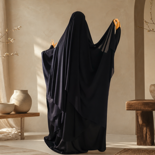 CAPE RUSSIA - PREMIUM WOOL CHIFFON