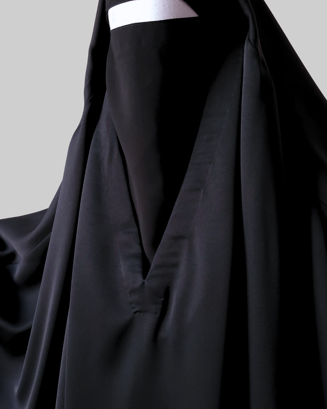 SAUDI V-NECK KHIMAR CAPE PREMIUM NIDA