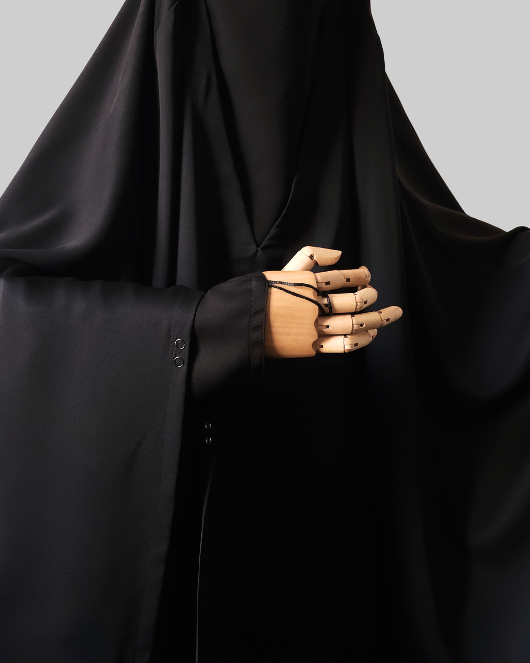 SAUDI V-NECK KHIMAR CAPE PREMIUM NIDA