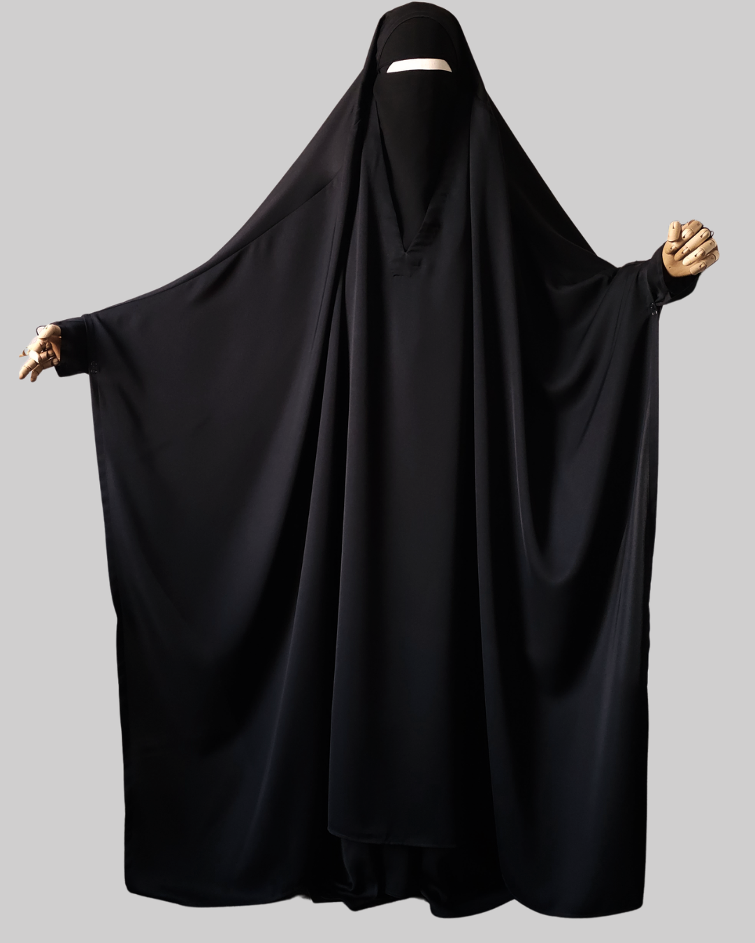 SAUDI V-NECK KHIMAR CAPE PREMIUM NIDA
