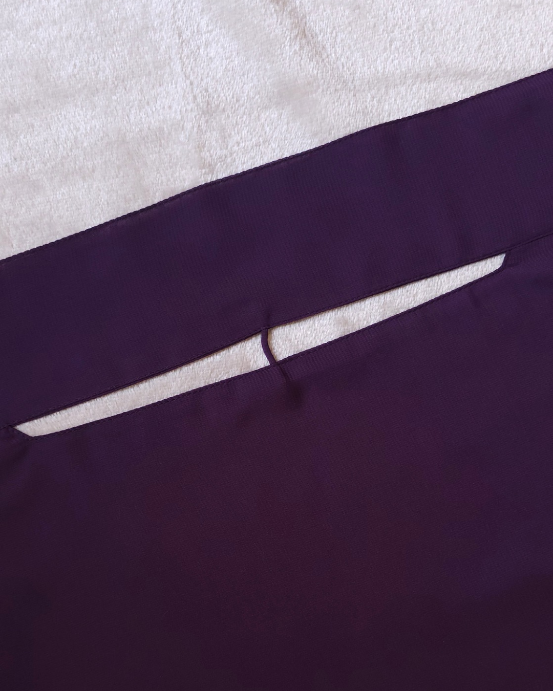 MEDIUM 1 LAYER NIQAB WITH NOSE STRING