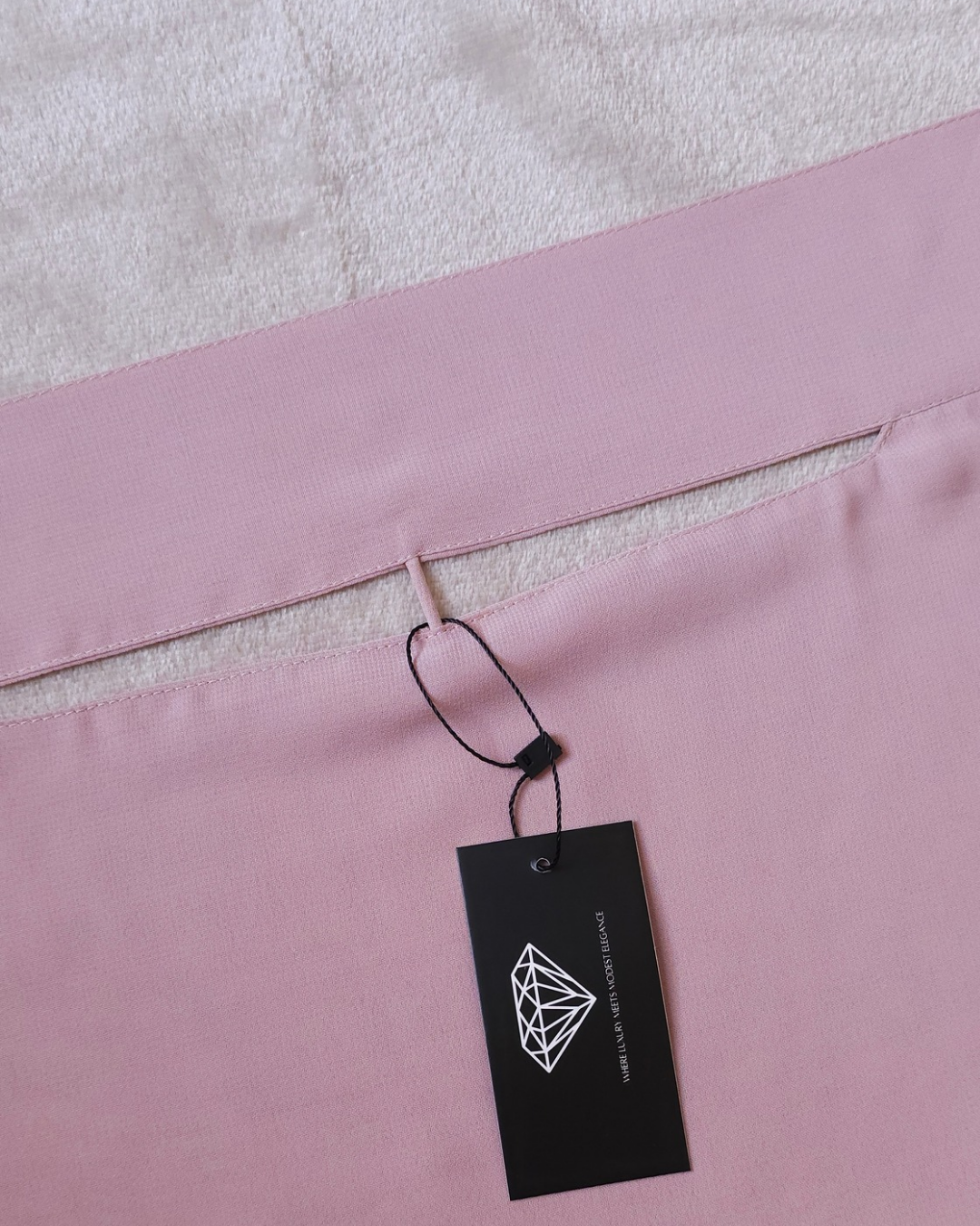 MEDIUM 1 LAYER NIQAB WITH NOSE STRING