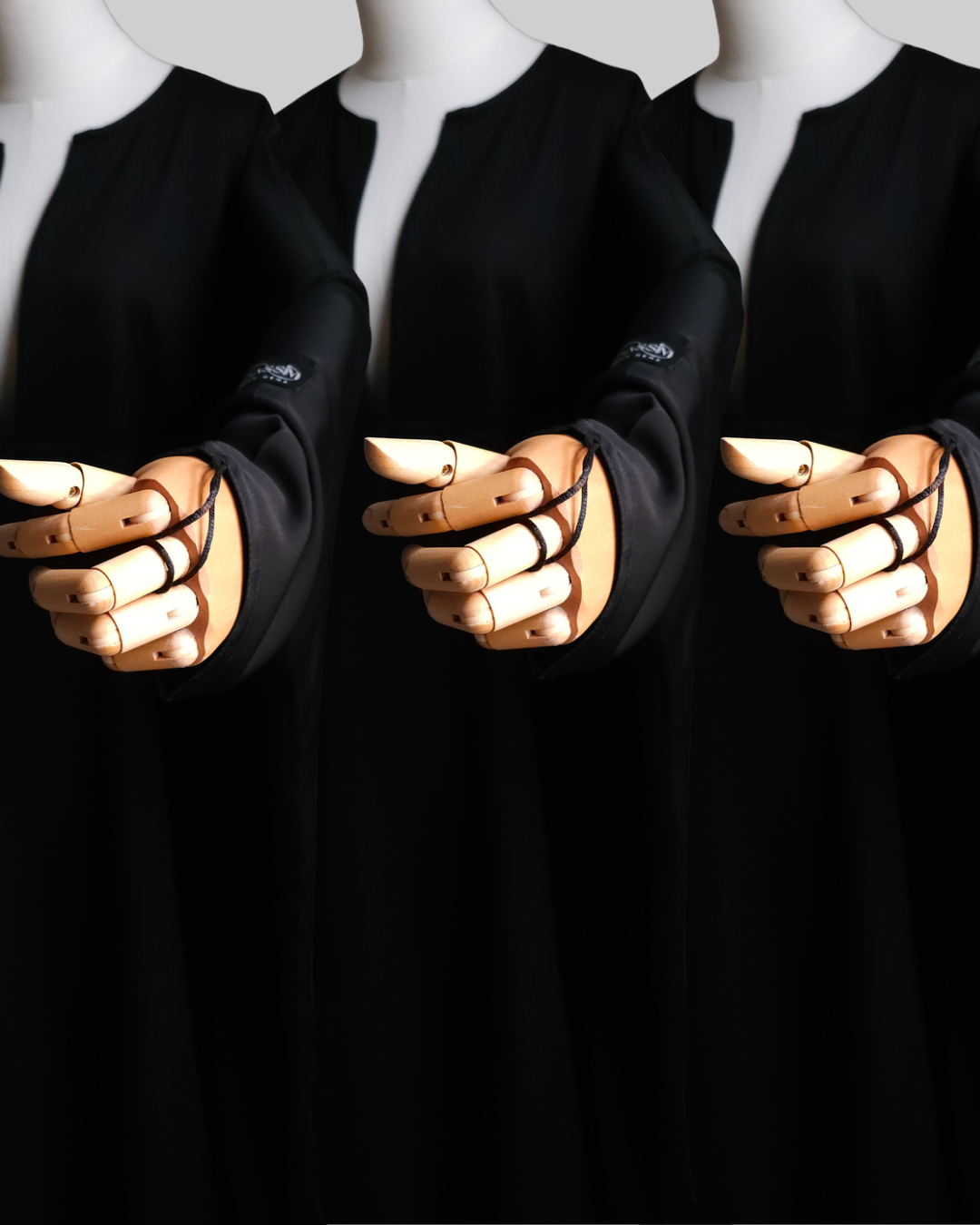 CLASSIC BUTTERFLY ABAYA - NIDA BLACK