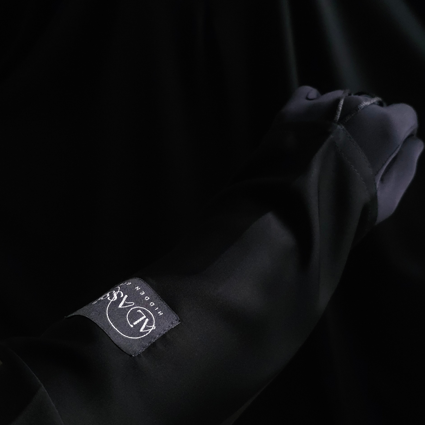 CLASSIC BUTTERFLY ABAYA - PREMIUM NIDA BLACK